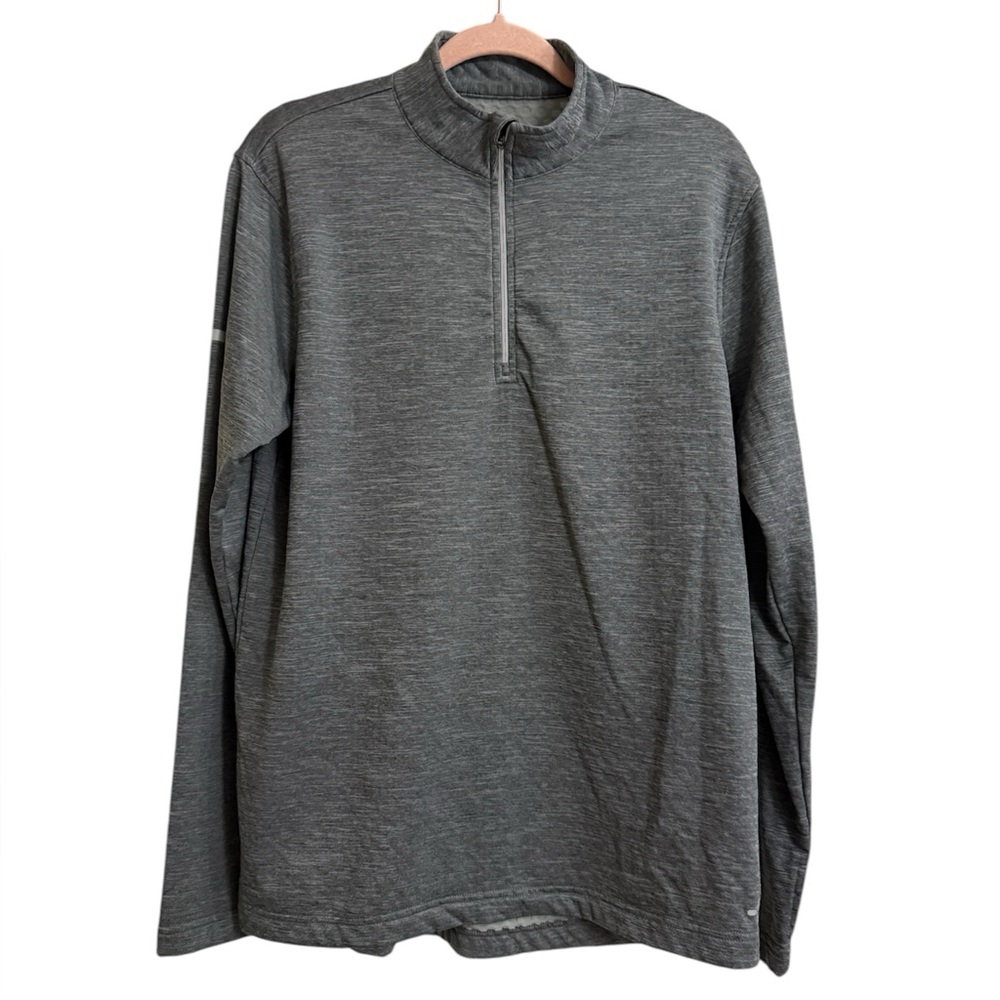 Men’s BCG 1/4 Zip Dri-Fit Pullover Gray Size Small